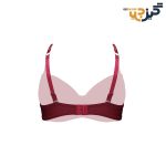 ست شورت و سوتین زرشکی پانیذ 12015 کد:s169-2