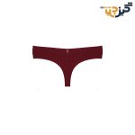 ست شورت و سوتین زرشکی پانیذ 12015 کد:s169-2