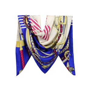 روسری توییل کاربنی طرح GUCCI کد:R107-1